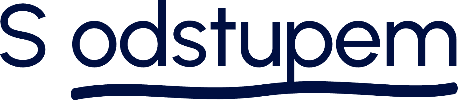 S odstupem